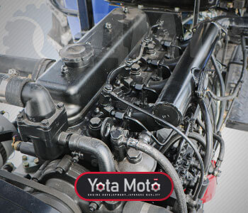 ДМТЗ 244М: Четырехцилиндровый дизельный двигатель Yotomoto Japan